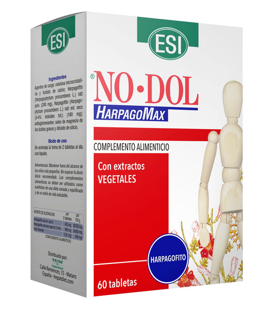 NoDol Harpagomax ESI 60 comprimidos antiinflamatorio natural potente