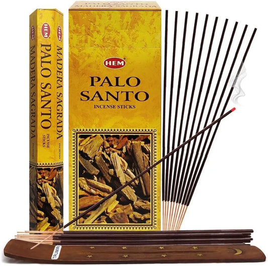 Palo Santo 20 varas Incienso Hem Hexagonal