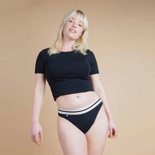PACK BRAGUITA/COMPRESA XULA EMMA GOLD Talla M