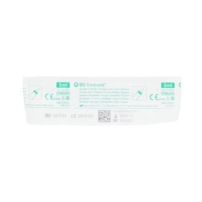 JERINGA BD 3 P EMERALD EST C-LUER-CEN 5 ML BDH307731