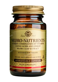 SOLGAR NEURO NUTRIENTS 30vegicaps.