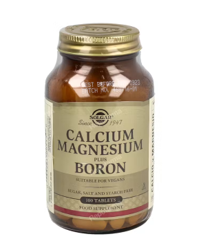 SOLGAR CALCIO MAGNESIO PLUS BORO 100comp.