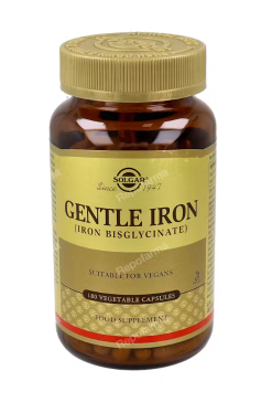 Hierro Gentle 20Mg 180caps Solgar