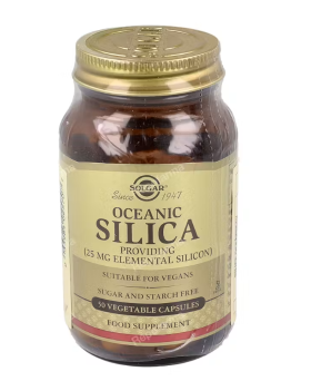 SOLGAR SILICE OCEANICO (SILICA) 25mg. 50vegicaps