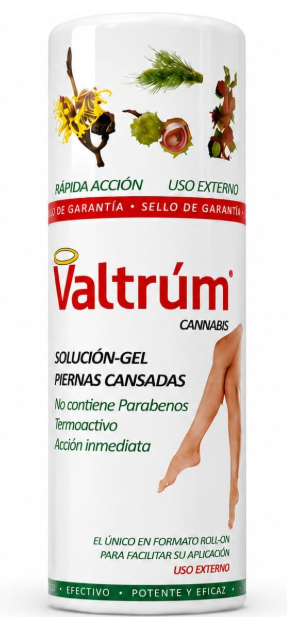 Valtrúm Cannabis Solución-Gel para Piernas Cansadas