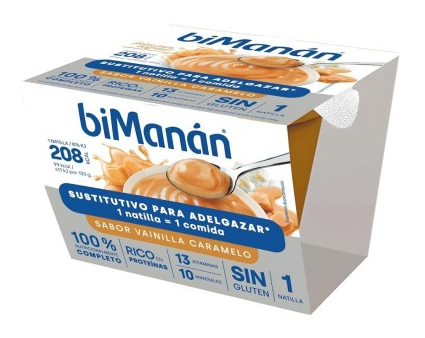 Bimanan Sustitutivo Comidas Copa Vainilla 210gr