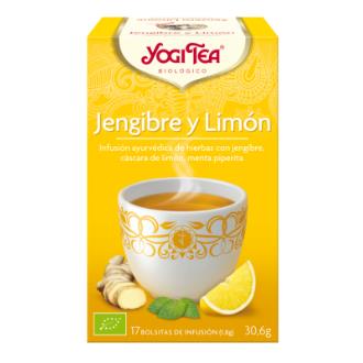 Yogi Tea Jengibre y limon 17 filtros