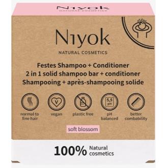 CHAMPU + ACONDICIONADOR SOLIDO soft blossom 80 gr