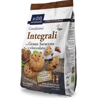 GALLETA TRIGO SARRACENO CHIPS CHOCO integral 300 gr BIO