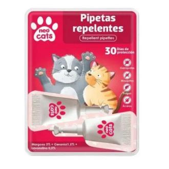 NEO CATS PIPETAS REPELENTES ANTI-INSECTOS 2 uds.