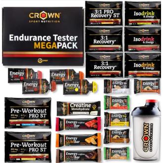 PACK ENDURANCE TESTER 3.0 CON SHAKER 500ML VARIADO