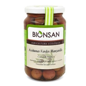 ACEITUNA VERDE MANZANILLA proximidad 200 gr. ECO