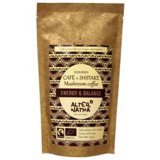 CAFE CON SHIITAKE molido 150 gr BIO