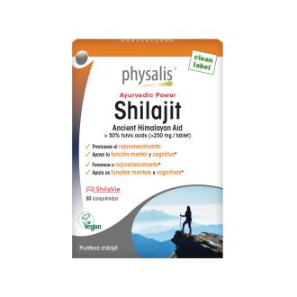Shilajit vegan 30 comprimidos Physalis
