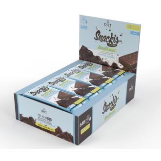 DIET PRIME SNACKIS COMPLEAT barrita maxi choco negro 12 uds