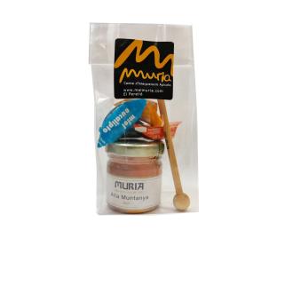 MIEL MILFLORES 50 gr+CARAMELOS+CUCHARITA