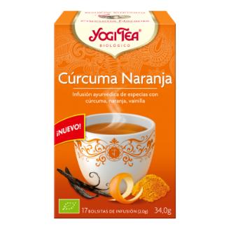 Yogi tea Curcuma Naranja Bio 17 filtros