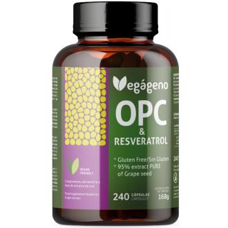 OPC semilla uva-resverastrol 240 cap.