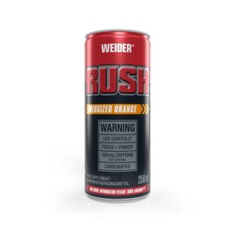 WEIDER RUSH bebida orange 250mlx24uds.