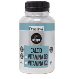 CALCIO VITAMINA D3+K2 90 comp. SPORT LIVE