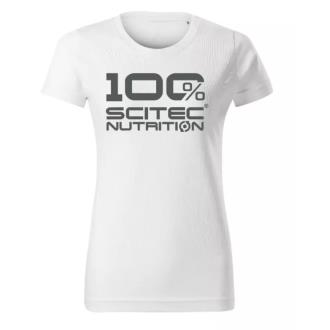 100% T-SHIRT WOMAN WHITE XS