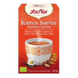 Yogi tea Buenos sueños rooibos de vainilla 17 filtros