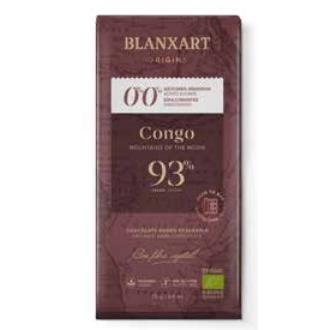 CHOCOLATE CONGO 93% s/azucar s/ edulcorante 75 gr ECO