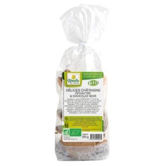 DELICIA DE ESPELTA castaña-chocolate 250g BIO