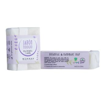 JABON ROSA MOSQUETA Y LAVANDA 110 g