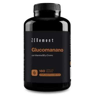 GLUCOMANANO con B3 y cromo 180caps.