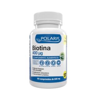 BIOTINA 400mcg. 60comp.