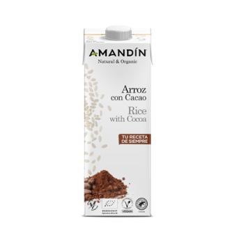 BEBIDA VEGETAL DE ARROZ-CACAO 1 lt x 6 uds