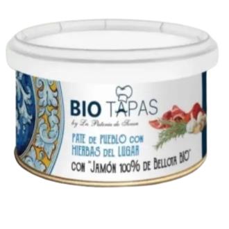 PATE BIO FINAS HIERBAS-JAMON BELLOTA 100% 100GR.