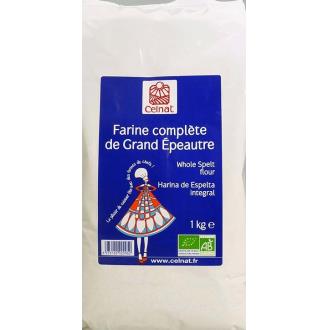 HARINA DE ESPELTA integral 1kg BIO