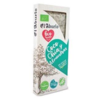 TURRON COCO CHIA ALMENDRAS 200 gr ECO SG VEGAN