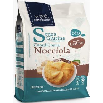 GALLETA RELLENA AVELLANA CHOCO 200 gr SG BIO