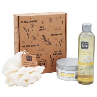 CUIDADO CORPORAL NUTRITIVO FLOR TIARE caja regalo**