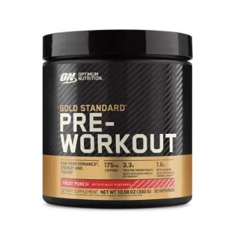 ON GOLD STANDARD PRE WORKOUT 300G FRUIT PUNCH