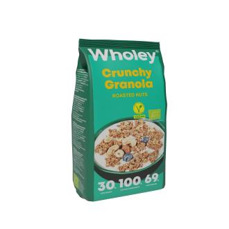WHOLEY GRANOLA FRUTOS SECOS tostados 300 gr BIO VEGAN