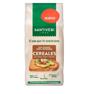 PAN TOSTADO 100% integral cereales 200 gr