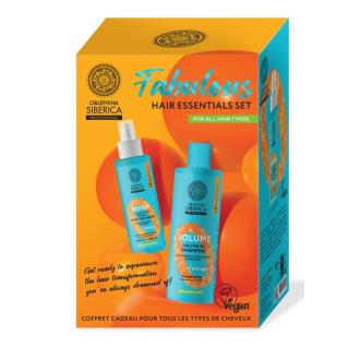 FABULOUS HAIR ESSENTIALS SET OBLEPIKHA champu volu 400 ml+se