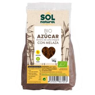 AZUCAR MORENO DE CAÑA integral con melaza 1 kg BIO