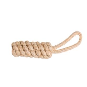 BBX MASCOTA DUMMY DE ALGODON RECICLADO Y YUTE 25CM VET