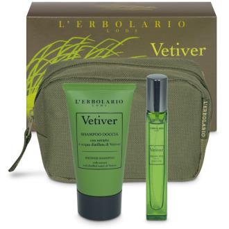 VETIVER GREEN BREEZE champu+perfume 75+10 ml.