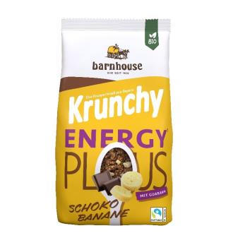 MUESLI KRUNCHY ENERGY PLUS CHOCO PLATANO 325 gr BIO