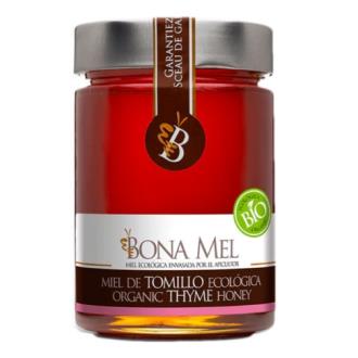 MIEL TOMILLO TARRO CRISTAL 450 gr BIO