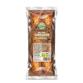 MADALENAS DE TRIGO SARRACENO CHIPS CHOCO 180 gr BIO