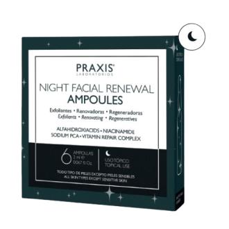 NIGHT RENEWAL facial 6amp.