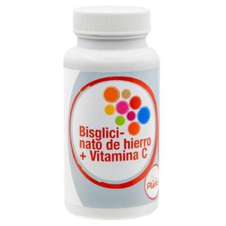 BISGLICINATO HIERRO + VIT C PLANTIS 60 cap.