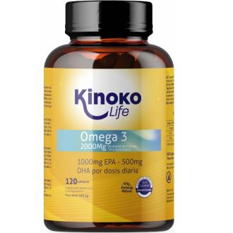 OMEGA 3 2000 mg 500/250 EPA/DHA FISH OIL 120 cap.